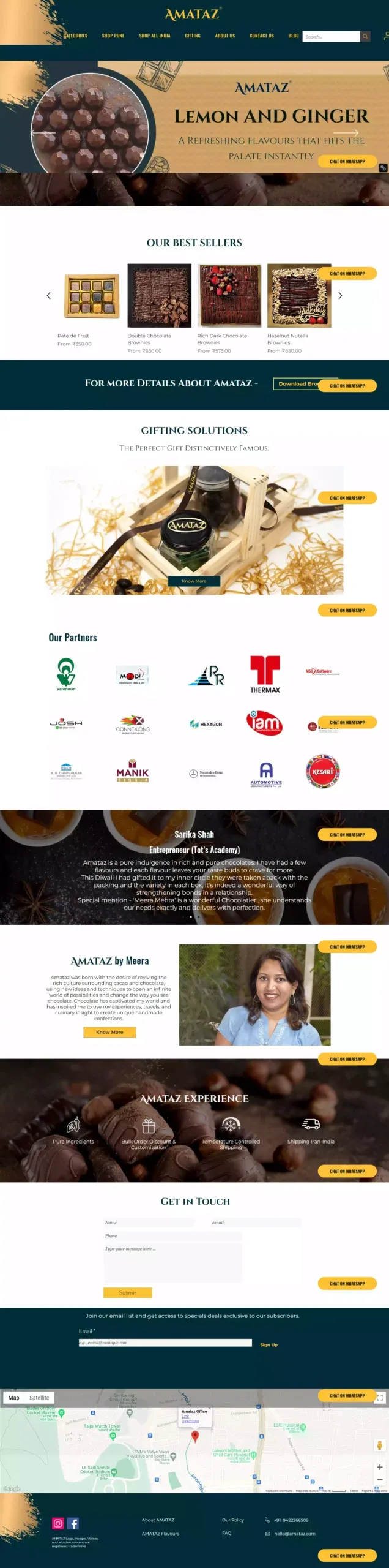 Amataz website