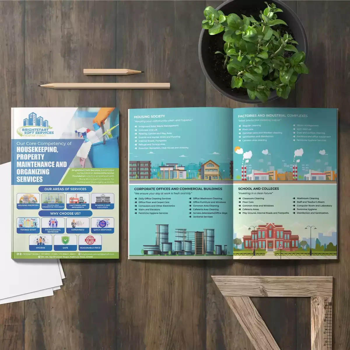 Brochure & catalogue design — Graphic Design