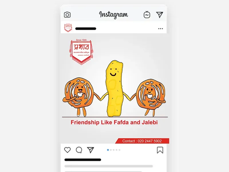 Prabhat Farsan and Sweets — Digital Marketing